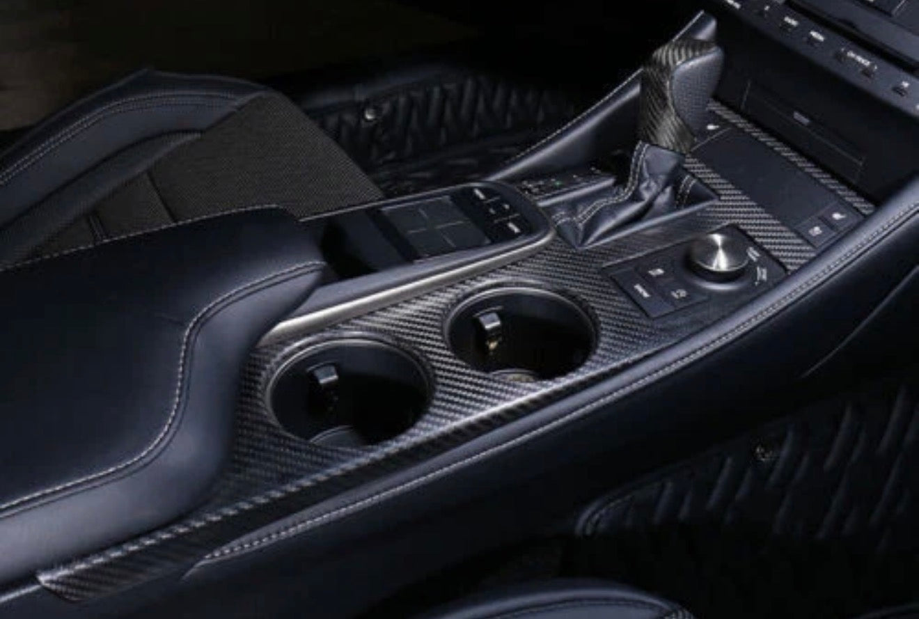 Carbon Fiber interior center console - Lexus RCF RC300 RC350