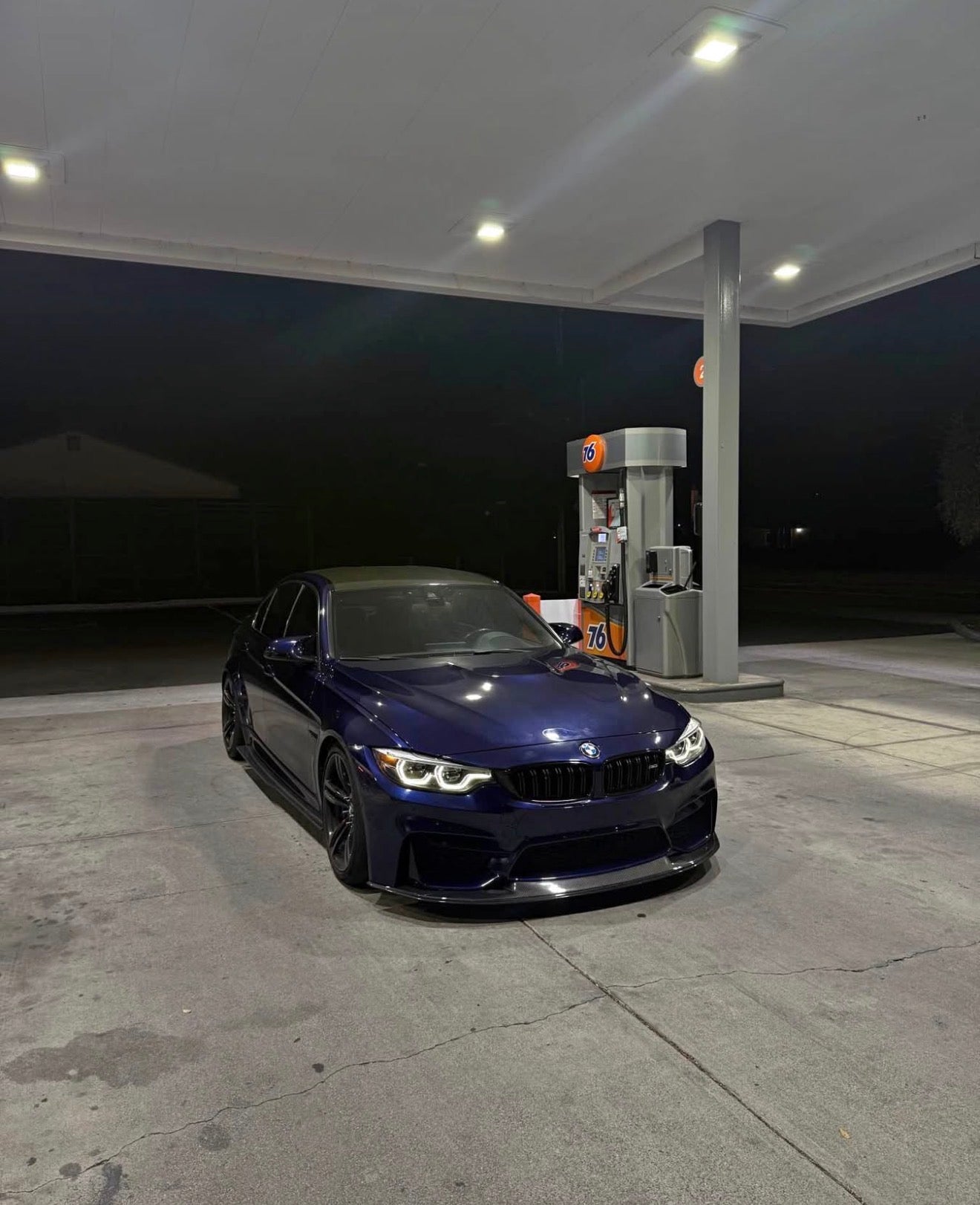 J Style Carbon Fiber Front Lip - BMW F80 M3 / F82 & F83 M4