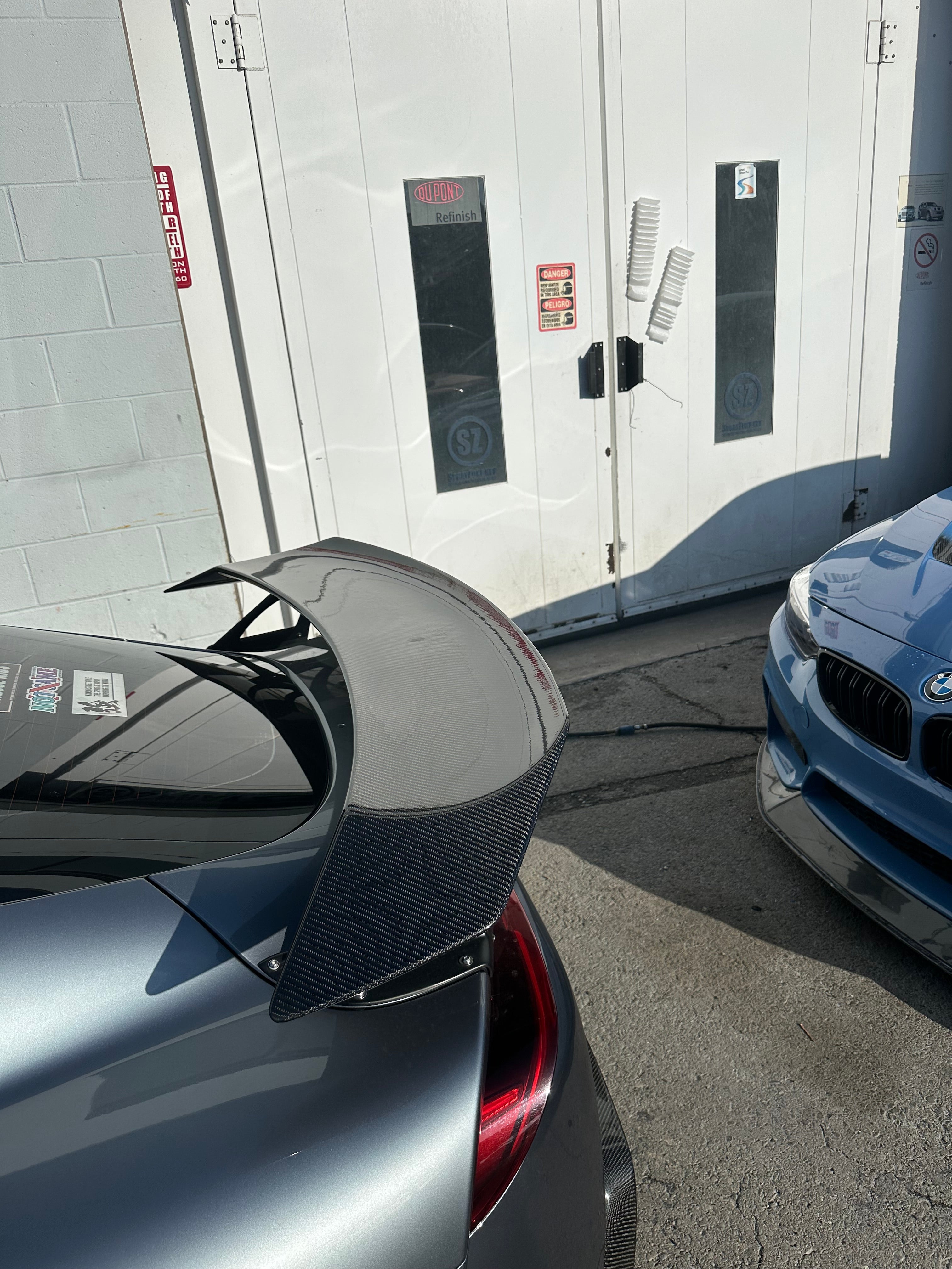 V Style V2 Carbon Fiber Rear Wing - Toyota A90 Supra