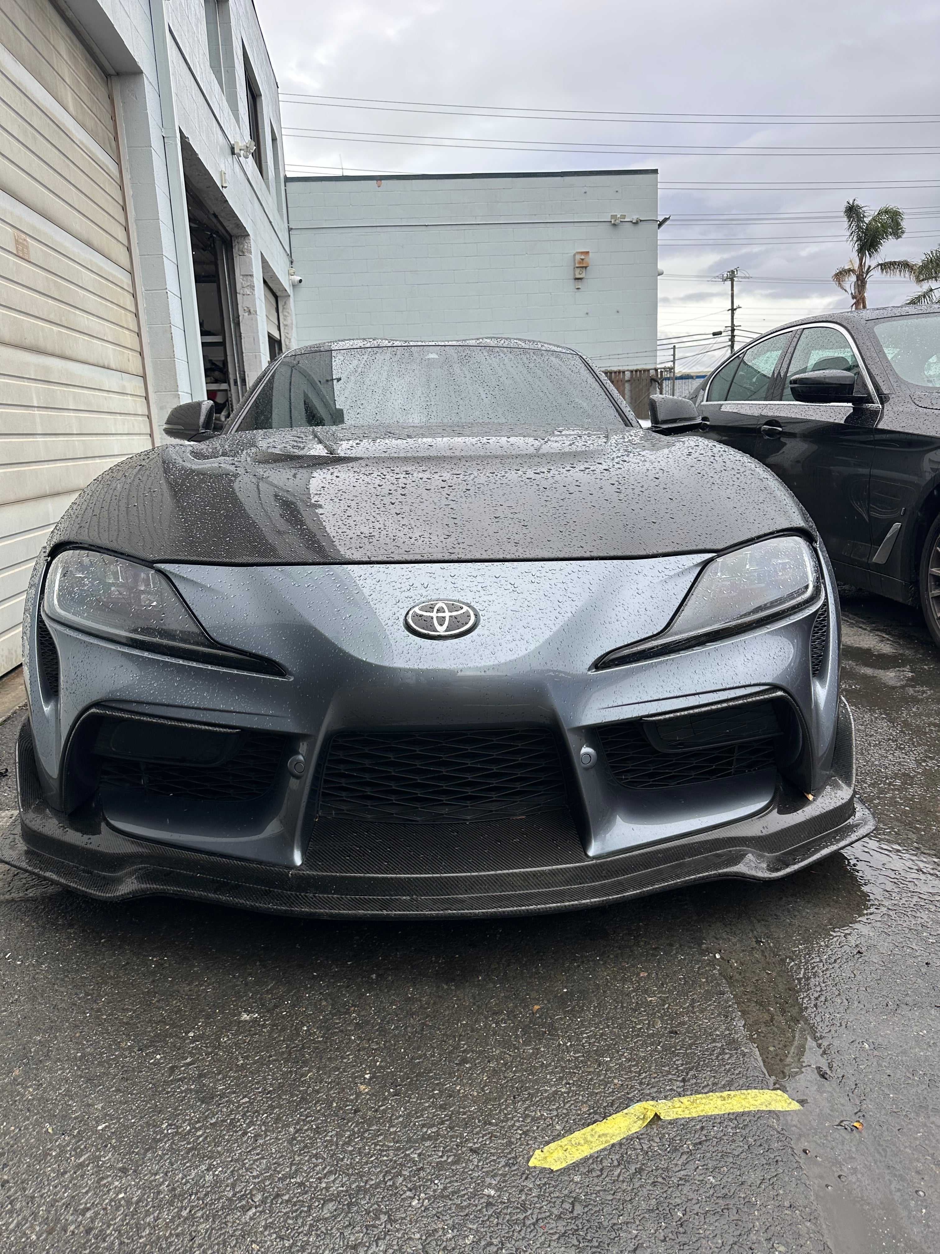 Carbon Fiber vented VRS Style Hood - Toyota Supra A90/A91