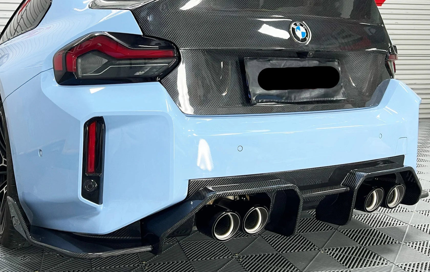 Pre-Preg Carbon Fiber Exhaust Tips Set - BMW G80 & G81 M3 /G82 & G83 M3 /G87 M2