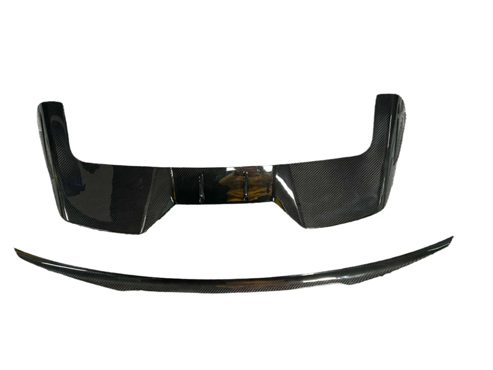BMW X5 G05 Dry Carbon Fiber TK Top Wing / Spoiler