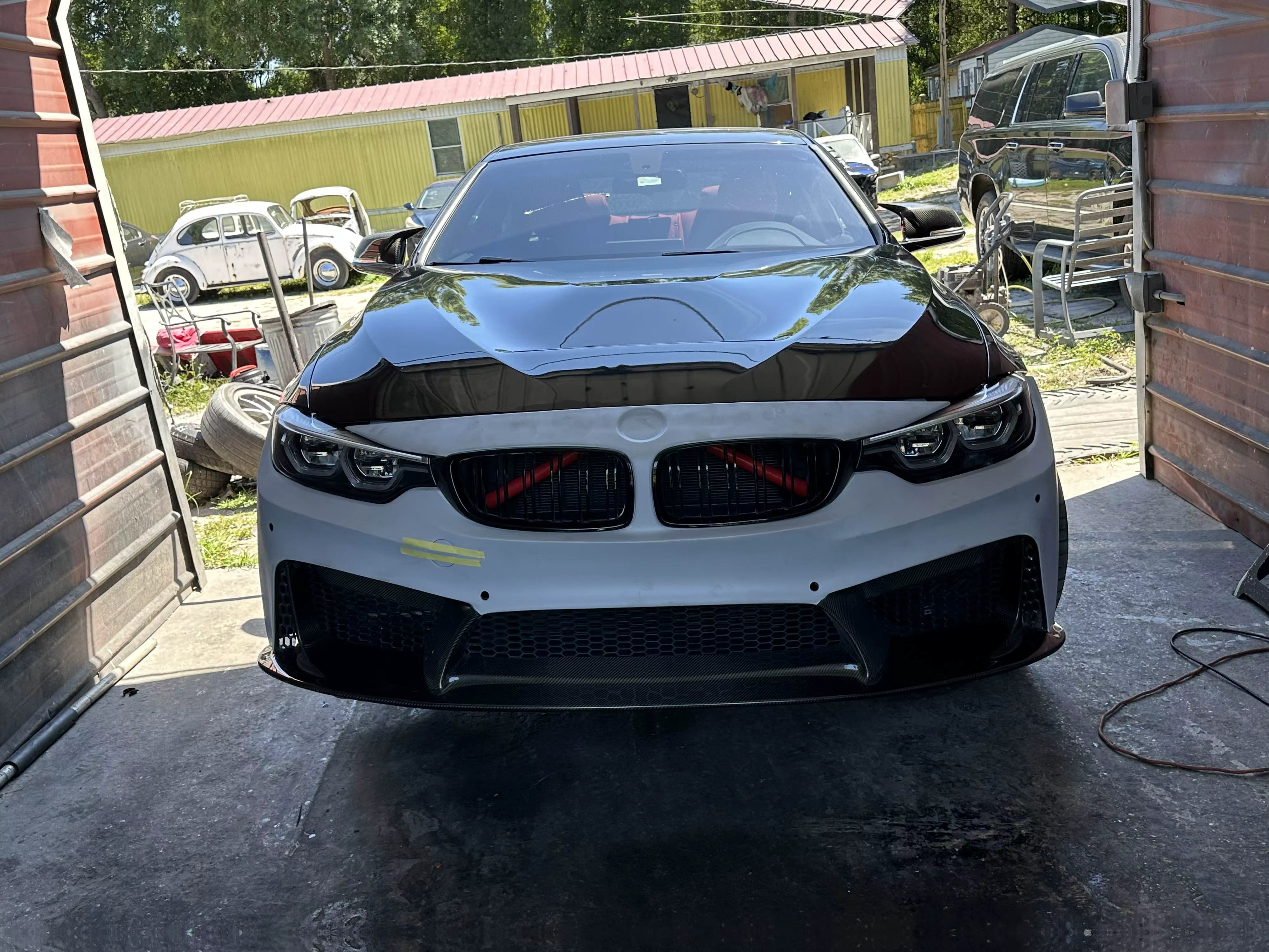 3D Style Full Carbon fiber Front Bumper Replacment - BMW F80 & F81 M3 / F82 & F83 M4