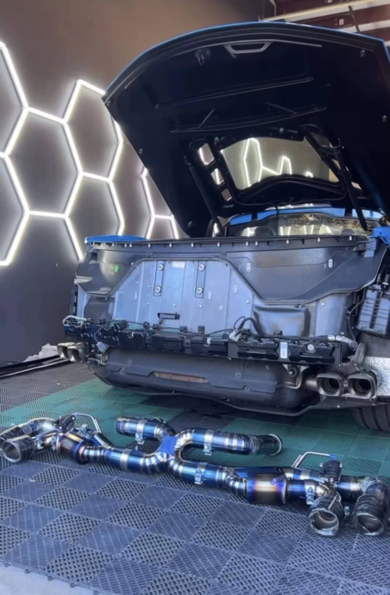 Titanium Full Valved Exhaust - 2020 - 2024 Corvette C8