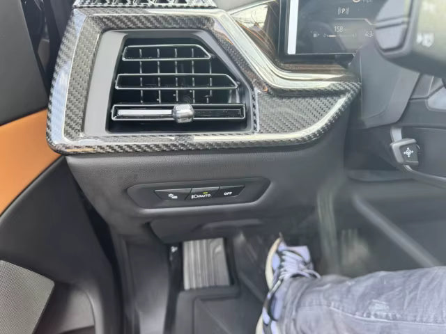 Dry Carbon Dashboard Cover Panels - BMW X5 X5M G05 LCI G06 G07 2023+