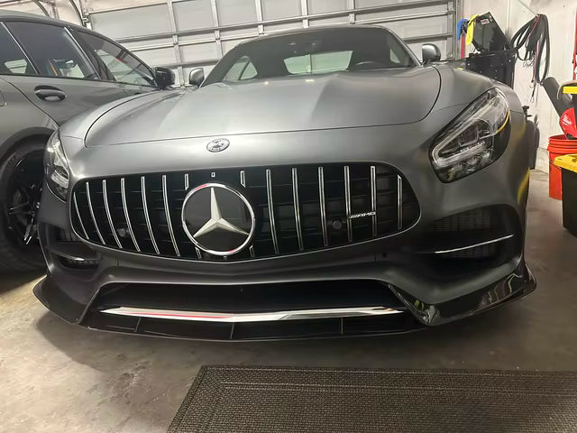 Dry Carbon Fiber Front Splitter Lip - Mercedes Benz AMG GT GTS GTC C190