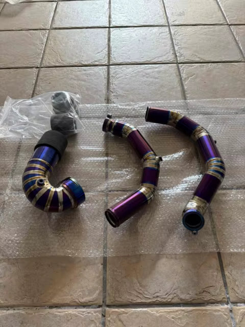 Titanium Charge Pipe Kit  - BMW S55 M3/M4/M2C F80/F82/F83/F87