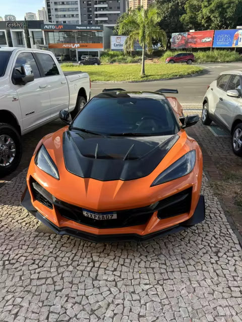 Vented Carbon Fiber Hood Bonnet V3 - Corvette C8