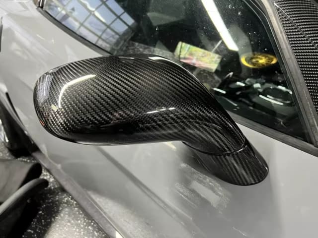 Dry Carbon Fiber Side Mirror Caps - Chevrolet Corvette C6 ZR1 2005-2013