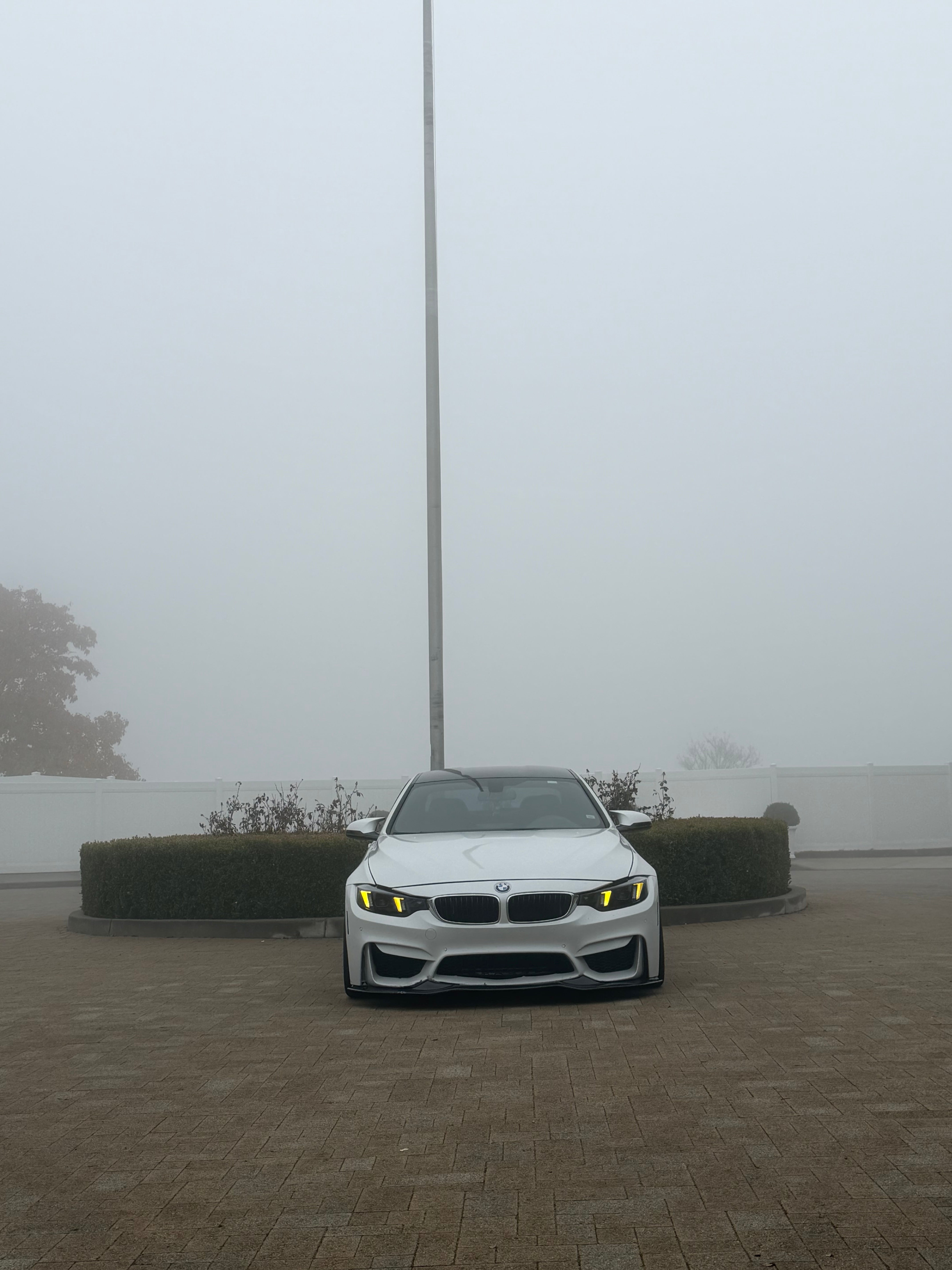 LED Switchable Yellow/White Snake Eye Style Headlights Replacement Set - BMW 4 Series F32 M3 F80 M4 F82 Headlights 2013-2019