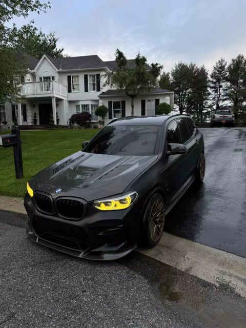 Carbon Fiber Vented Front Engine Hood - BMW X4M F98 X3M F97 G01 G02 G08
