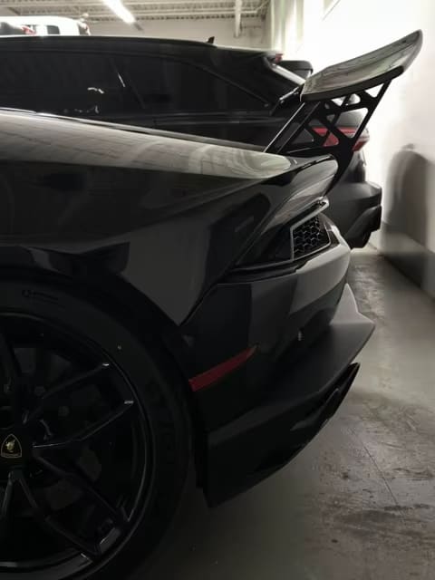 GT Carbon Fiber GT Rear Wing - Lamborghini Huracan