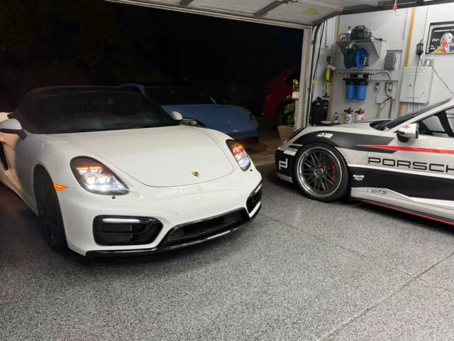 Matrix Style LED Headlights for Porsche 981 Boxster Cayman / GT4 2013 - 2016
