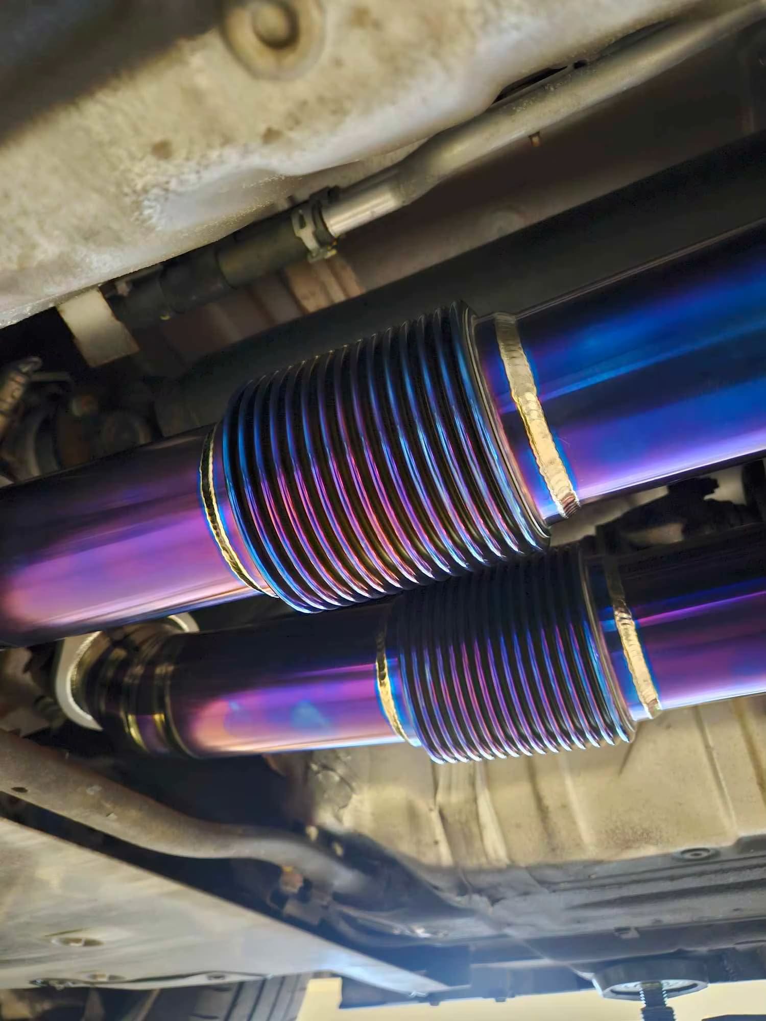 Titanium 4in Full Performance Sport Exhaust System - Nissan R35 GTR