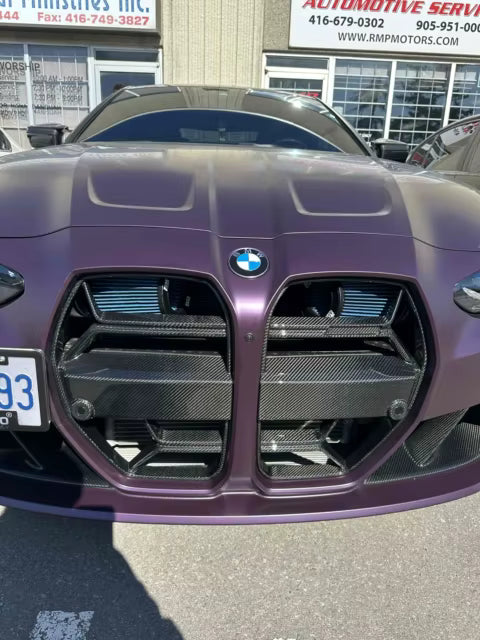 Carbon Fiber CSL Style Front Grille Replacement - BMW G80 M3 & G82 / G83 M4