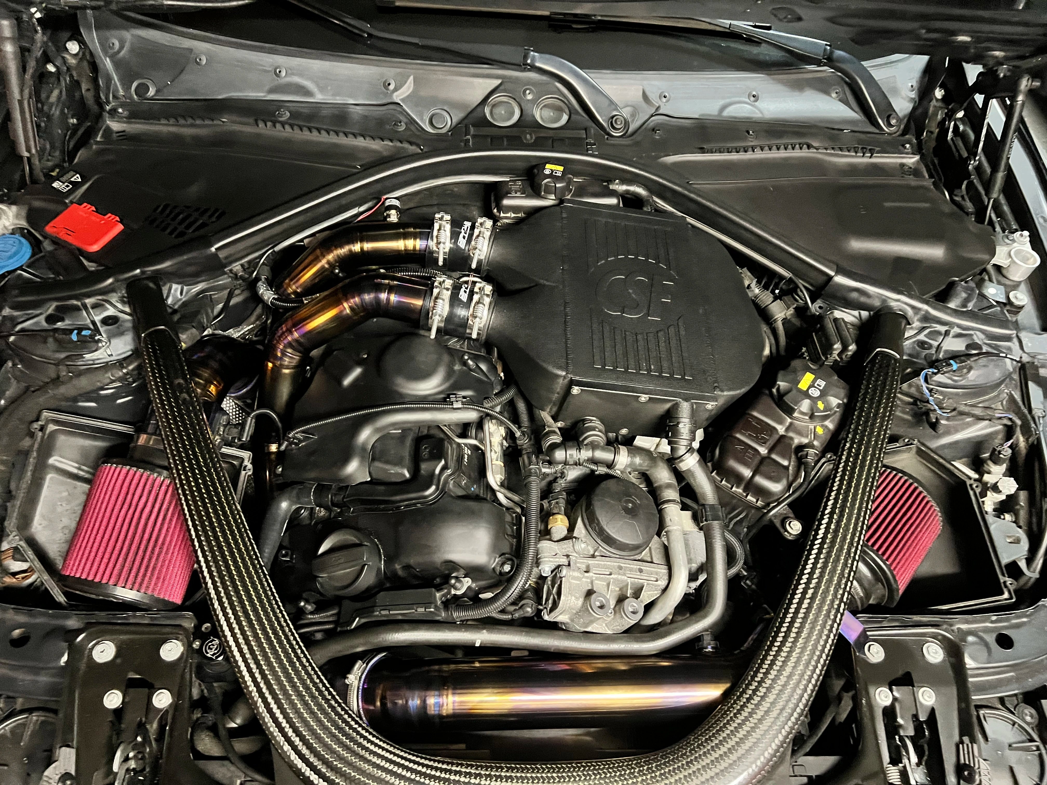 S55 Titanium Air Intake System - BMW F80 M3 | F82 / F83 M4 | F87 M2C