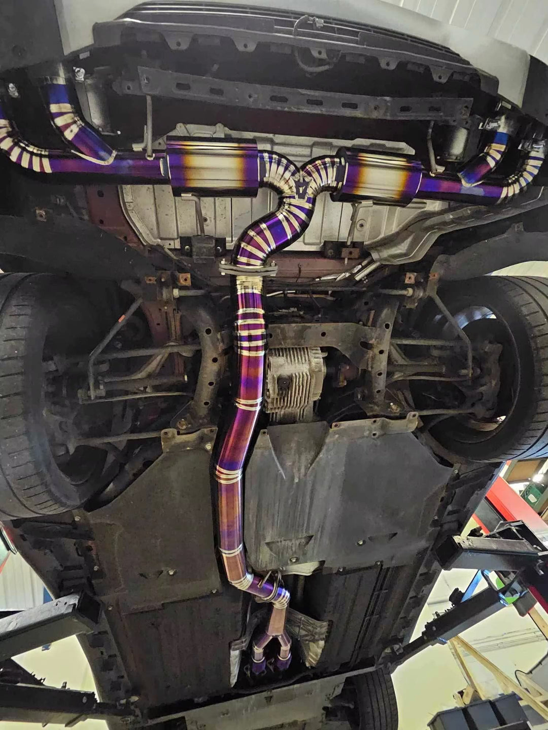 Titanium 4in Full Performance Sport Exhaust System - Nissan R35 GTR