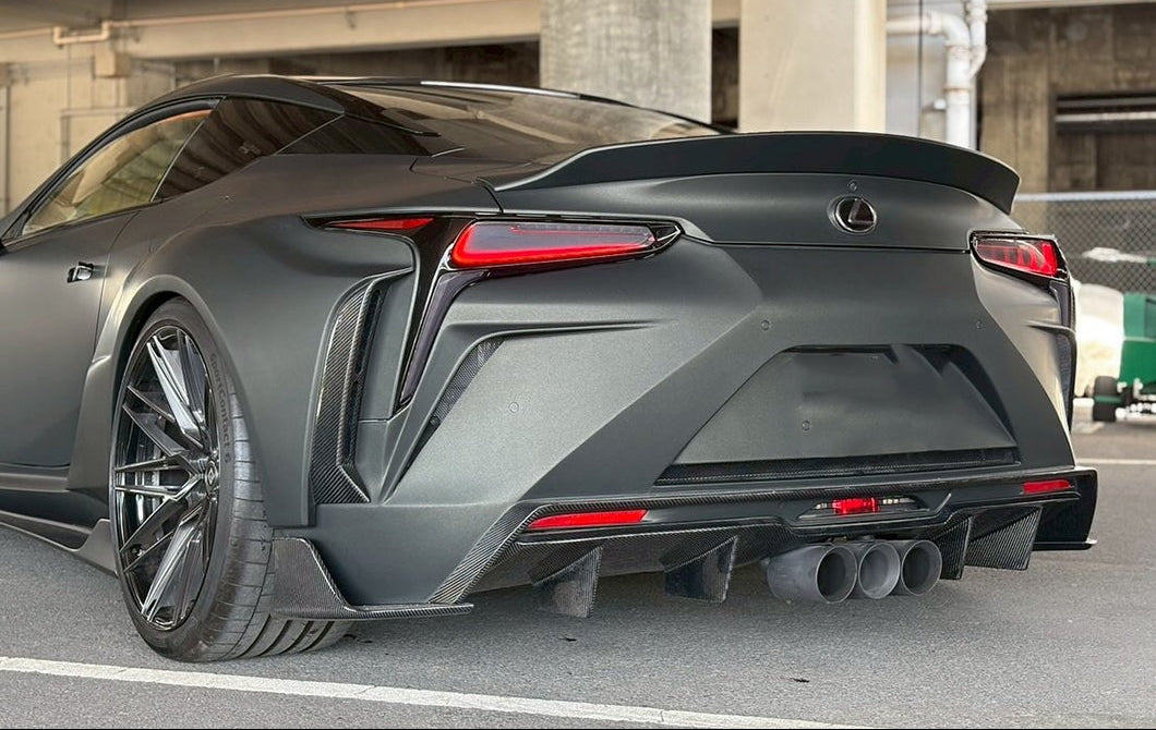 Carbon Fiber Rear Spoiler - Lexus LC500 LC500H
