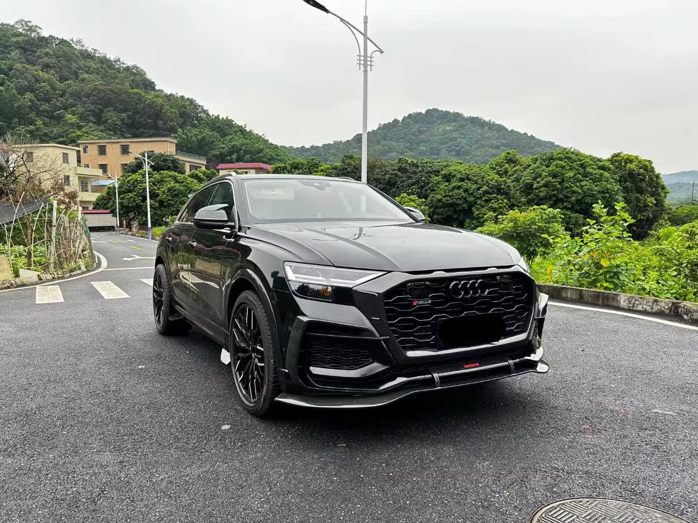 Carbon Fiber AB Aerodynamic Body Kit - Audi RSQ8