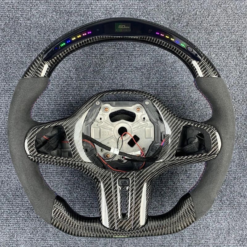 Full Customizable Carbon Fiber Steering Wheel - BMW G28 G21 G81 G22 G82 G29 G30 G31 G38 G32 M3 M4 M5 M6 G Chassis