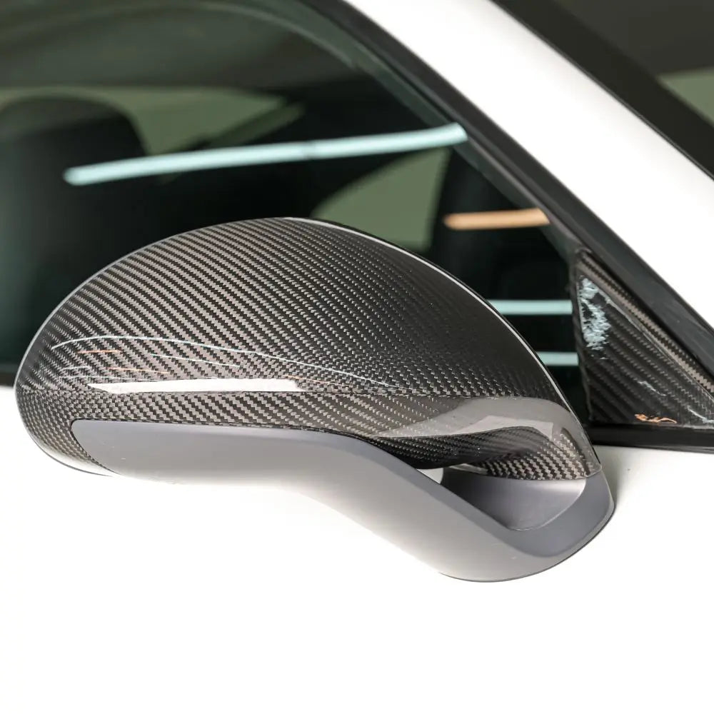 Carbon Fiber Mirror Cap Replacement - Porsche 911 991 991.1 991.2 / GT3 / Turbo S