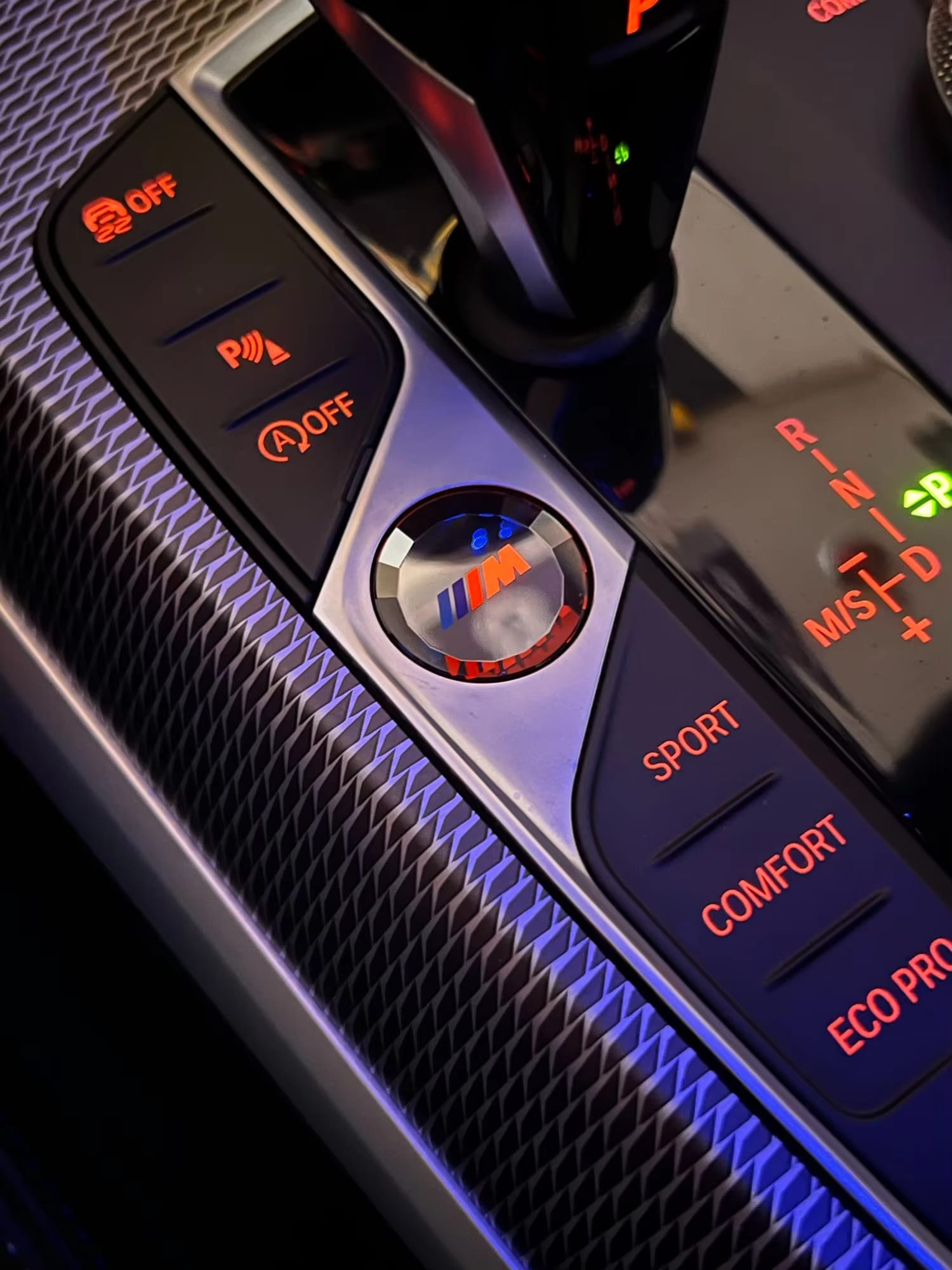 BMW M Crystal Push Start Button Upgrade - BMW G Chassis G20/ G80 / G22/ G82 / G87 2020-2024