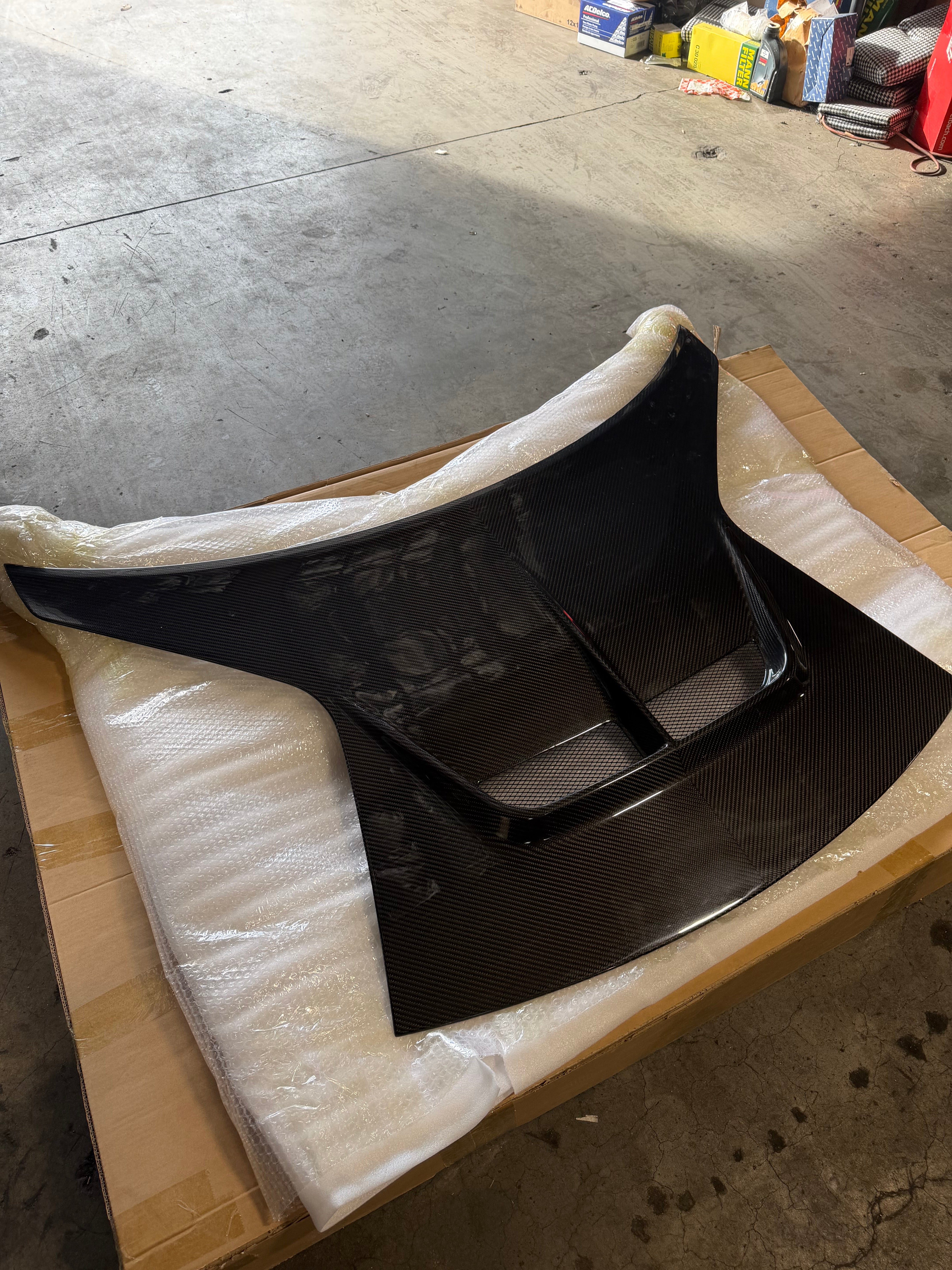 Carbon Fiber V Style Hood Bonnet - Lotus Emira