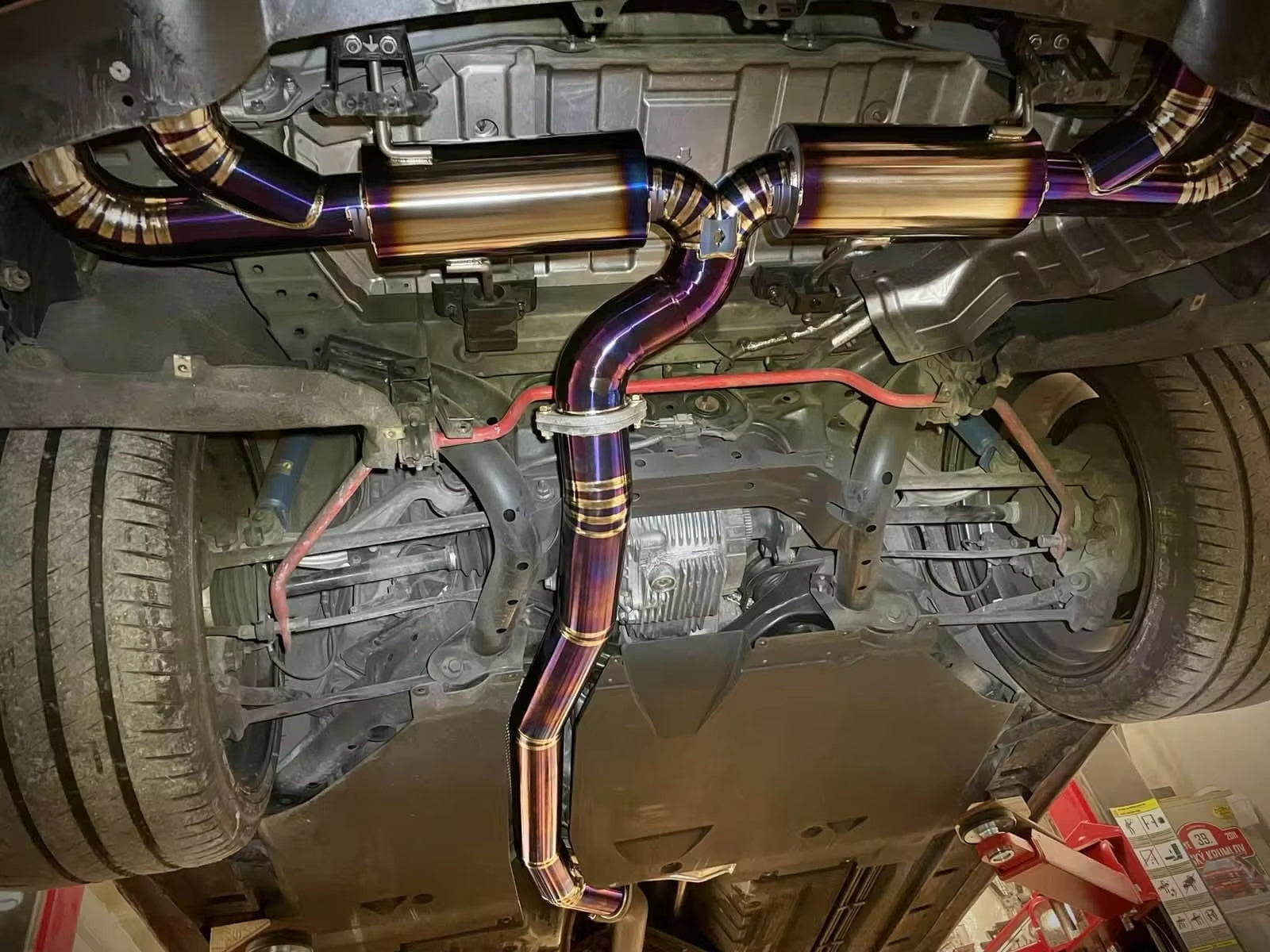 Titanium 4in Full Performance Sport Exhaust System - Nissan R35 GTR