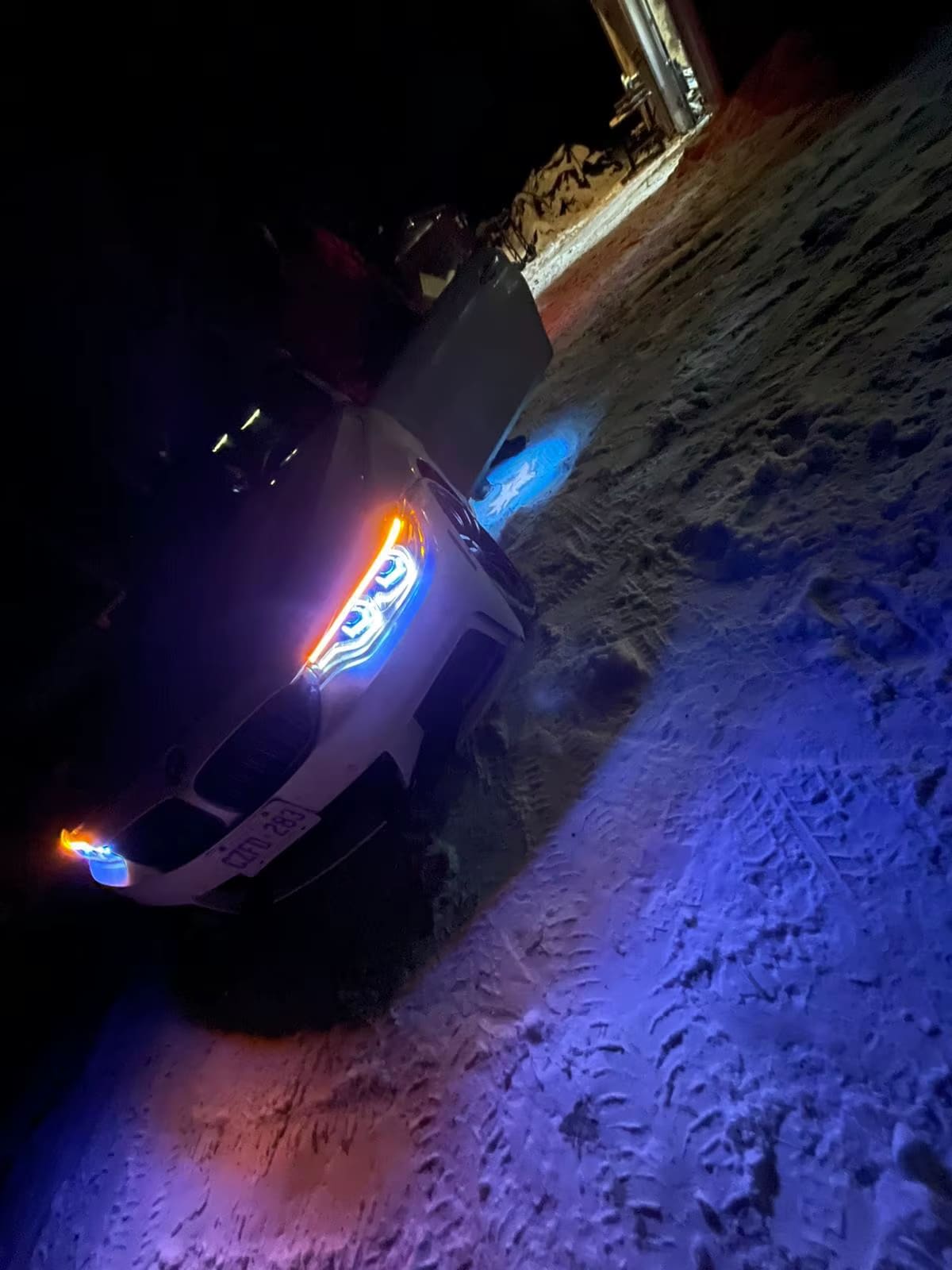 LED Headlight w/ Blue X bulb - BMW F8X F80 M3 F82 F83 M4 F32 F36