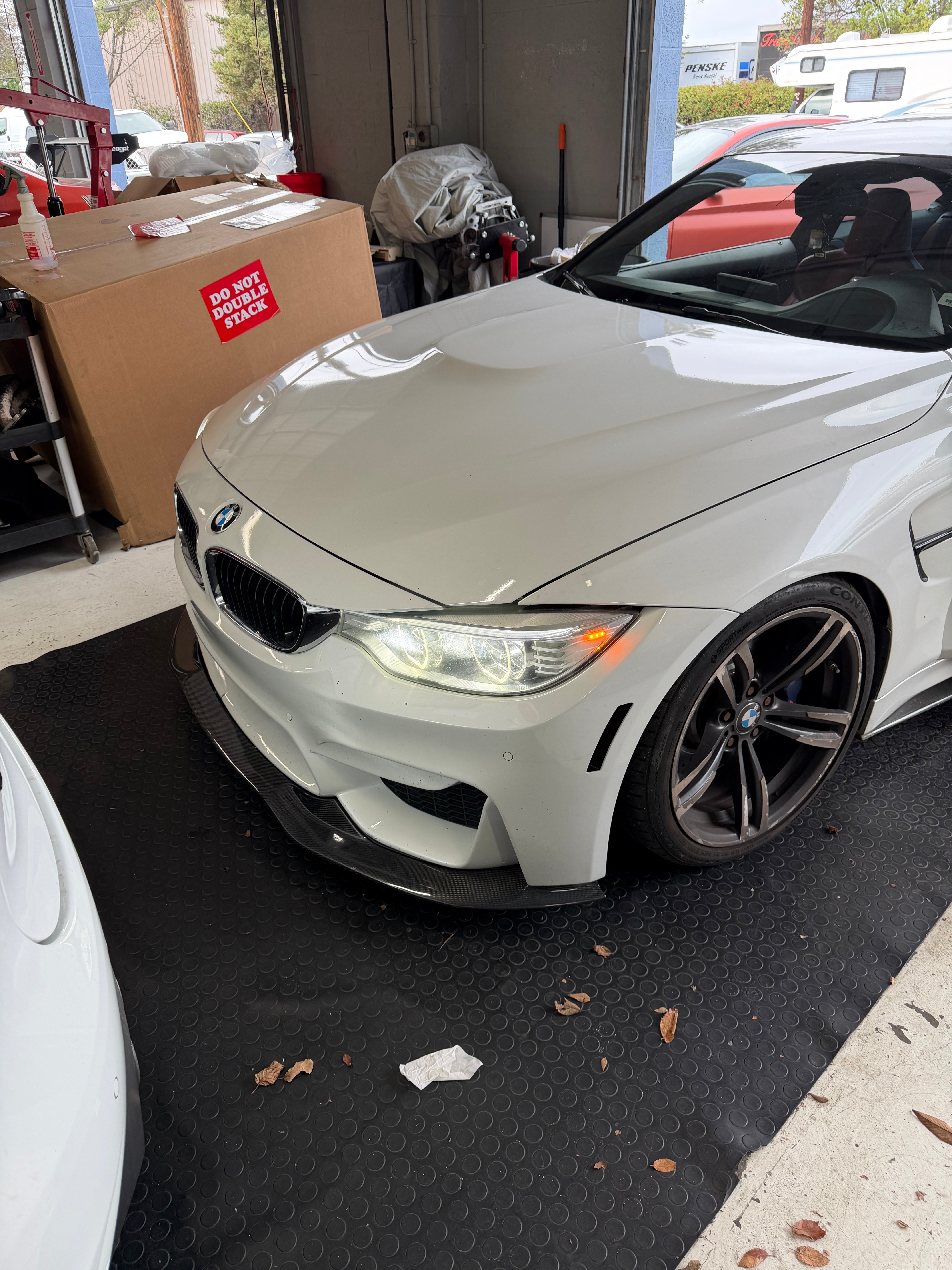 PSM Style Carbon Fiber Front Lip - BMW F80/F82