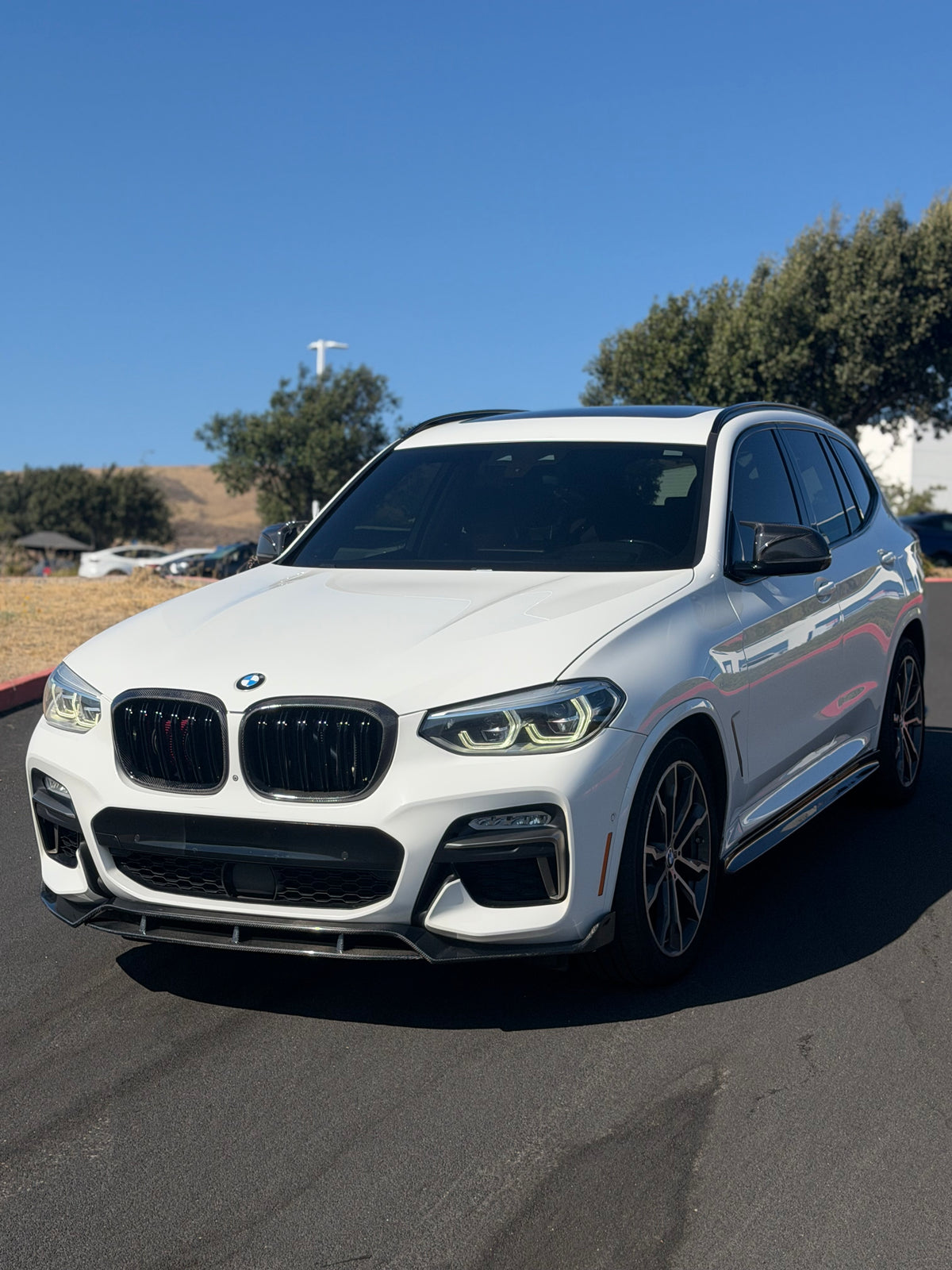 Carbon Fiber Performance Front Lip - BMW G01 X3 & G02 X4