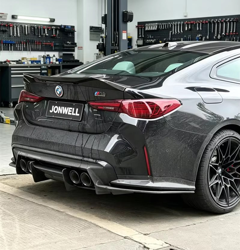 Carbon Fiber Agressive rear Diffuser - BMW G80 M3 G82 M4