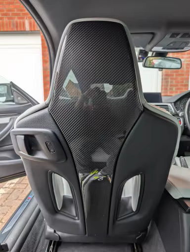 Carbon Fiber Seat Back Cover Set - BMW F80 M3 & F82 / F83 M4