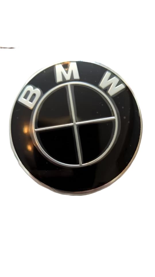 Black Roundel Wheel Cap Set - BMW