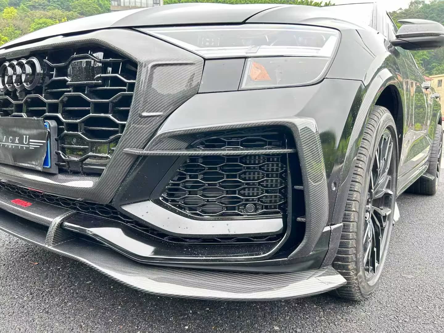 Carbon Fiber AB Aerodynamic Body Kit - Audi RSQ8