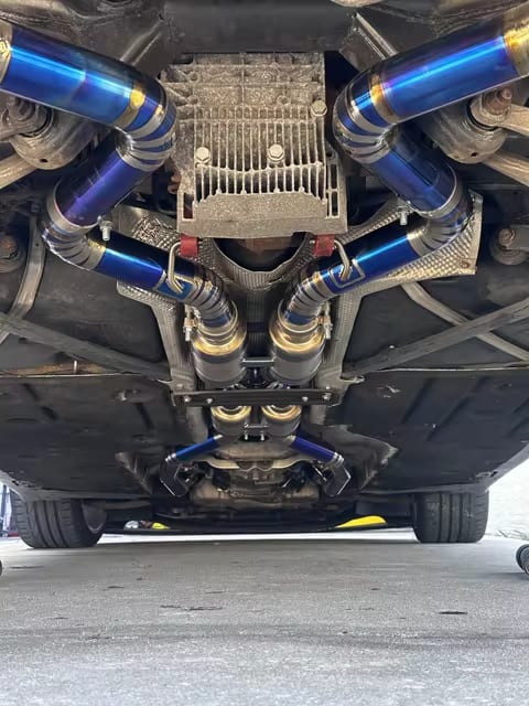 S65 Valved Titanium Exhaust Catback System - BMW M3 E92 4.0L S65 2008-2013