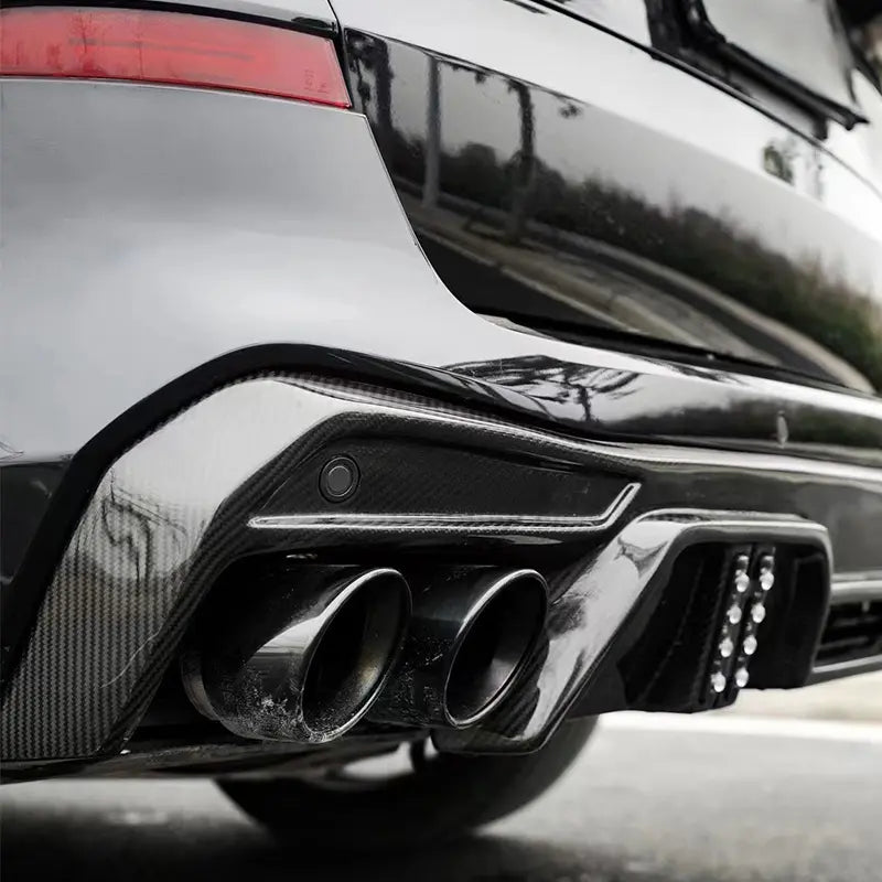 Carbon Fiber LD Front Lip & Rear Diffuser Combo - BMW G05 X5 LCI