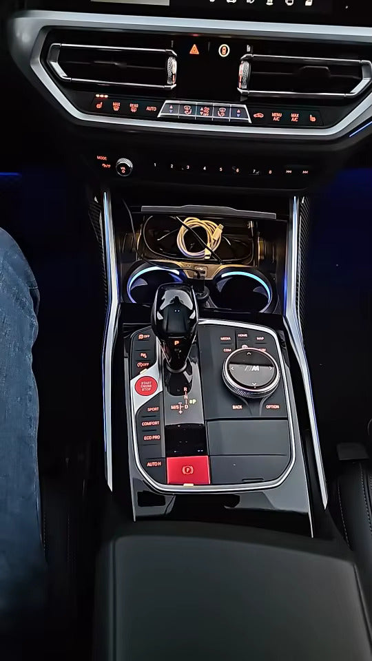 LED Ambient Lighting Cup Holder Lamp Replacement - BMW G20 G22 G80 G82 2/3/4 Series