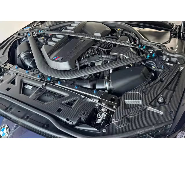 Dry Carbon Fiber Full Engine Bay Cover Kit - BMW G80 M3 & G82 M4