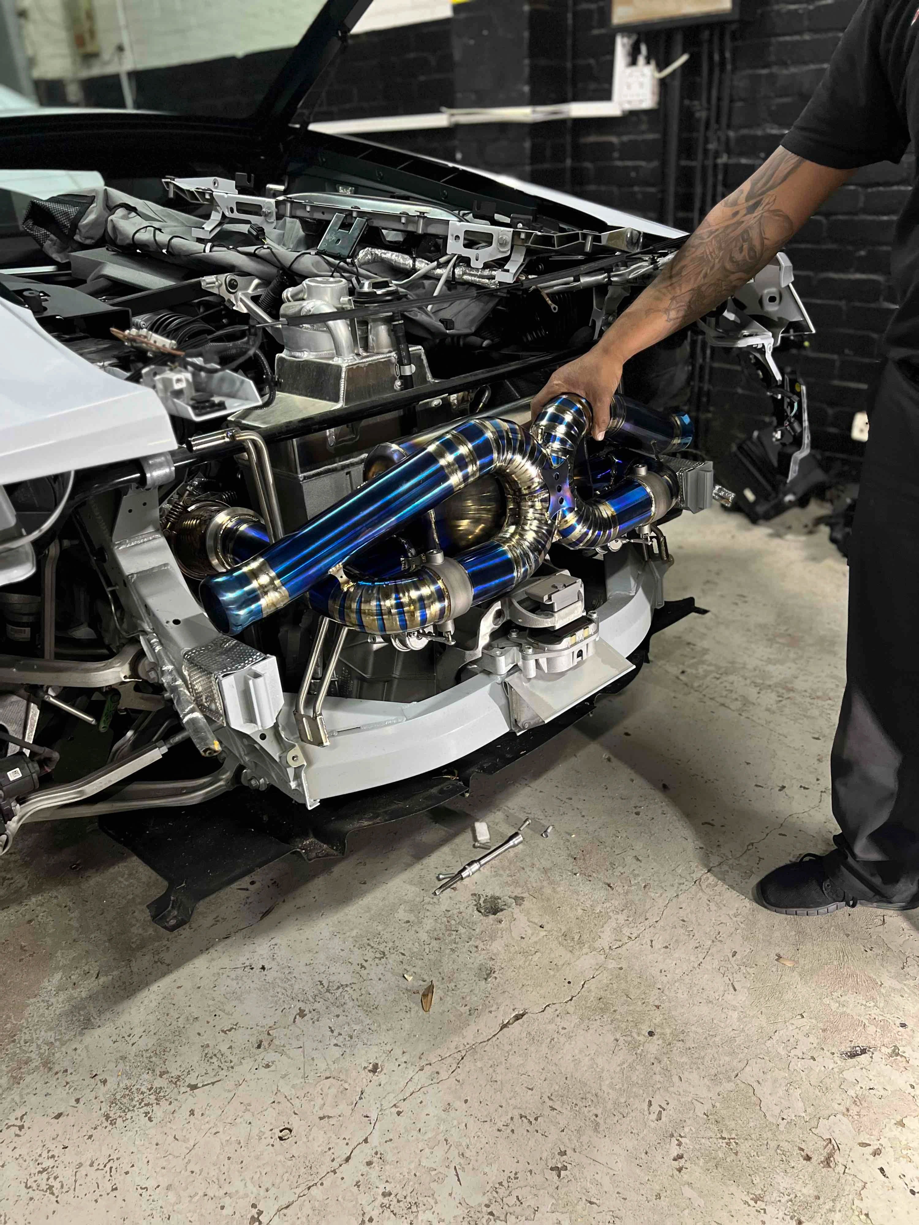 Titanium High Performance Catback Exhaust System -  Audi R8 V10 5.2 2020-2023