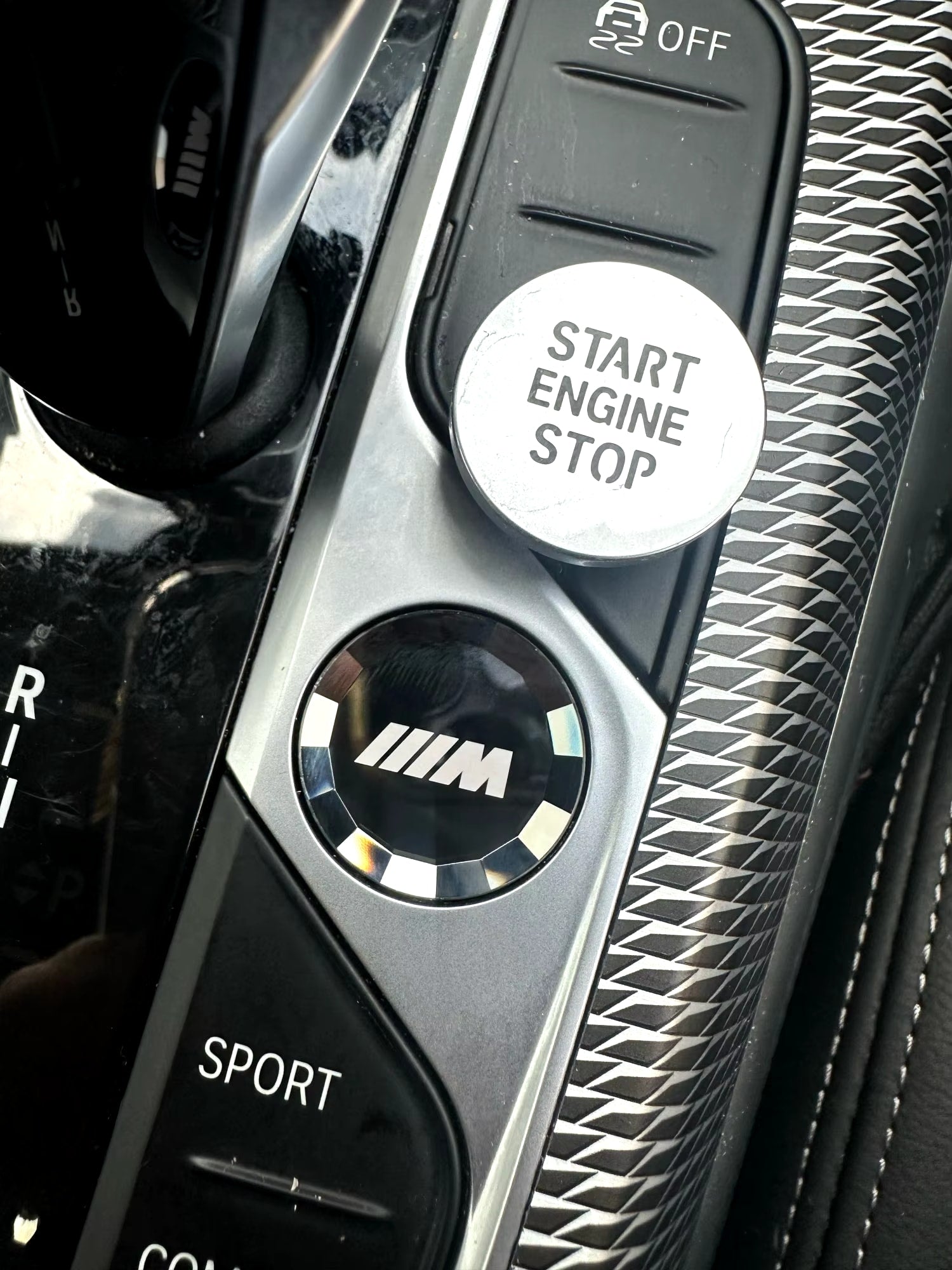 BMW M Crystal Push Start Button Upgrade - BMW G Chassis G20/ G80 / G22/ G82 / G87 2020-2024