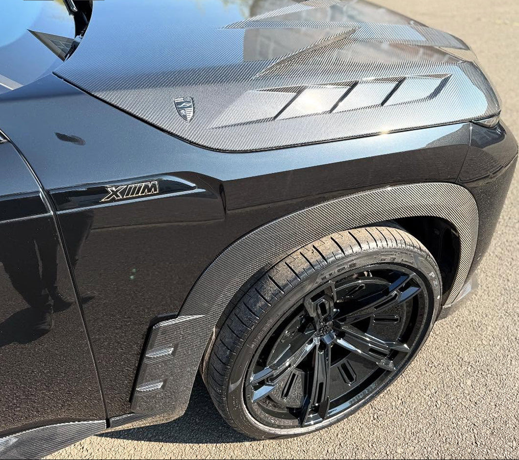 Carbon Fiber Fender Arches Flares - BMW XM G09