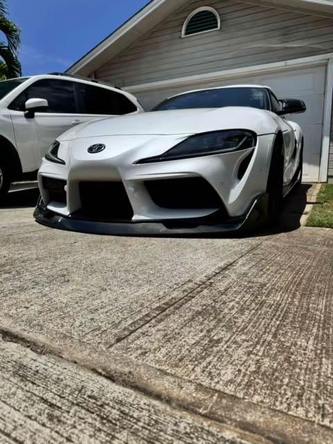 Carbon Fiber AG style Front Bumper Lip - Toyota Supra A90/A91 MK5
