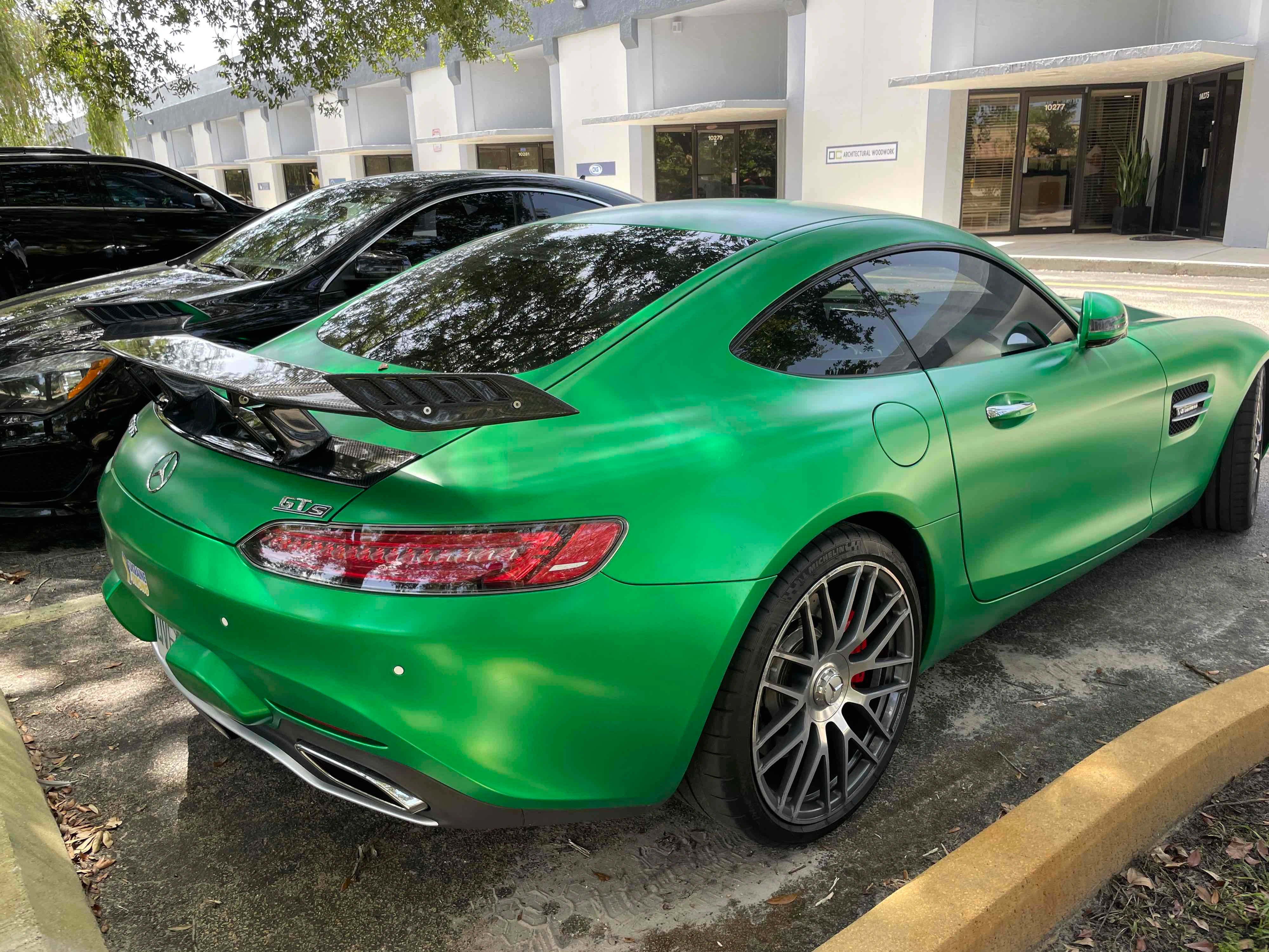 Carbon Fiber RH-Style Wing - Mercedes GT/GTS