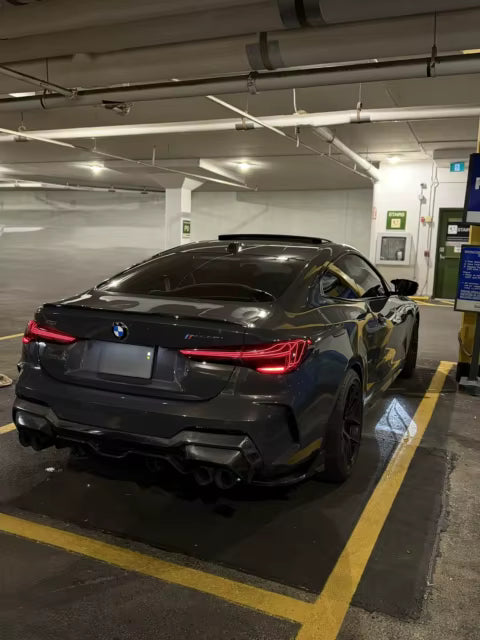 SQ Style Carbon Fiber Rear Diffuser - BMW G22 / G23 4 Series