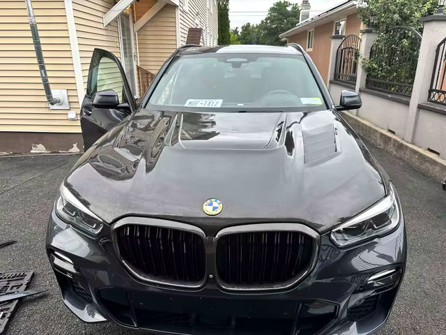 Carbon Fiber Vented Hood - BMW X5M F95 X6M F96 X5 G05 X6 G06