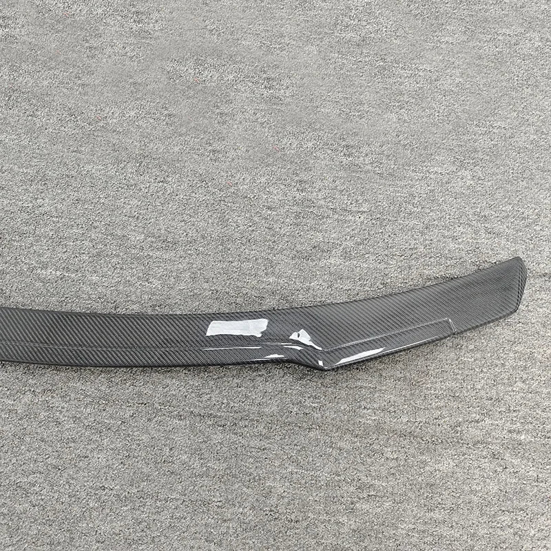 Carbon Fiber V Style Rear Mid Trunk Spoiler - Audi Q8 RSQ8 2019+