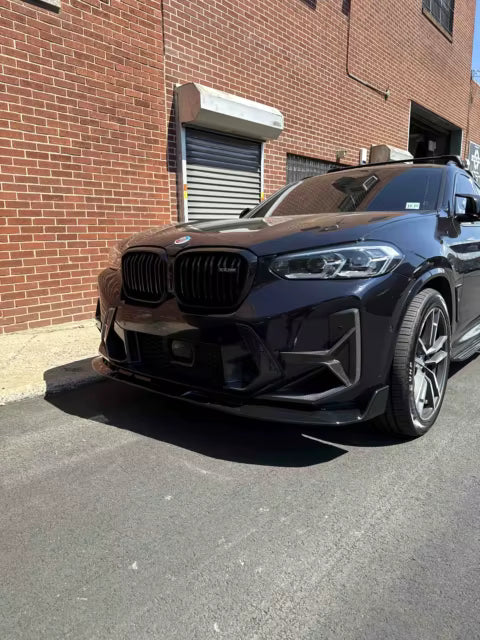 Carbon Fiber Center Air Duct Bumper Trim - BMW X3M F97 X4M F98