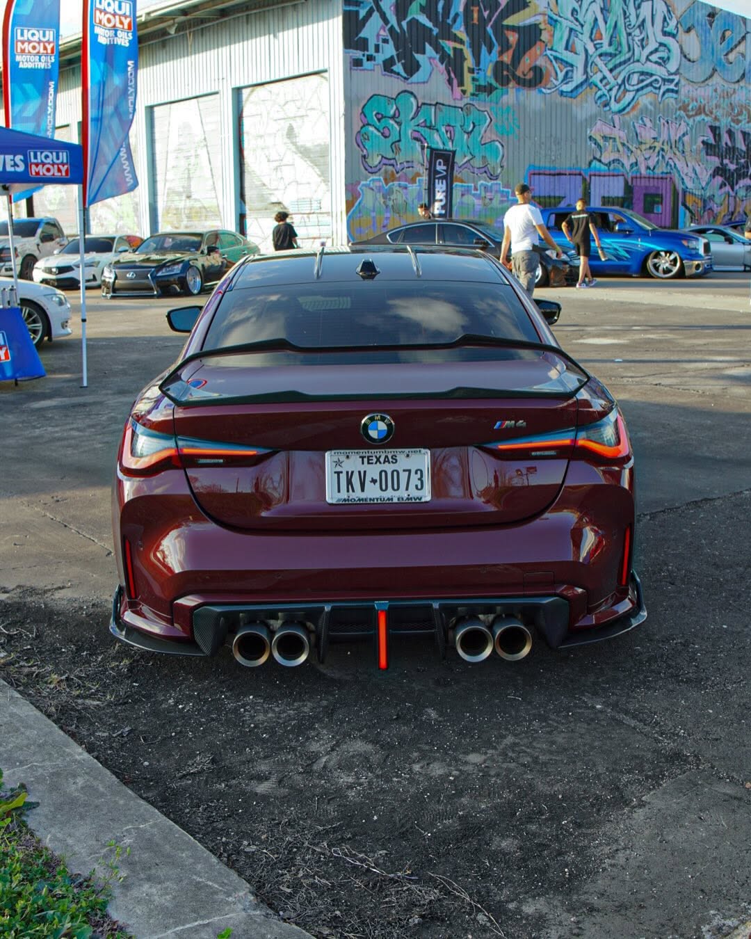 Carbon Fiber Rear Spoiler Wing - BMW BMW G82 M4 / G22 4 Series