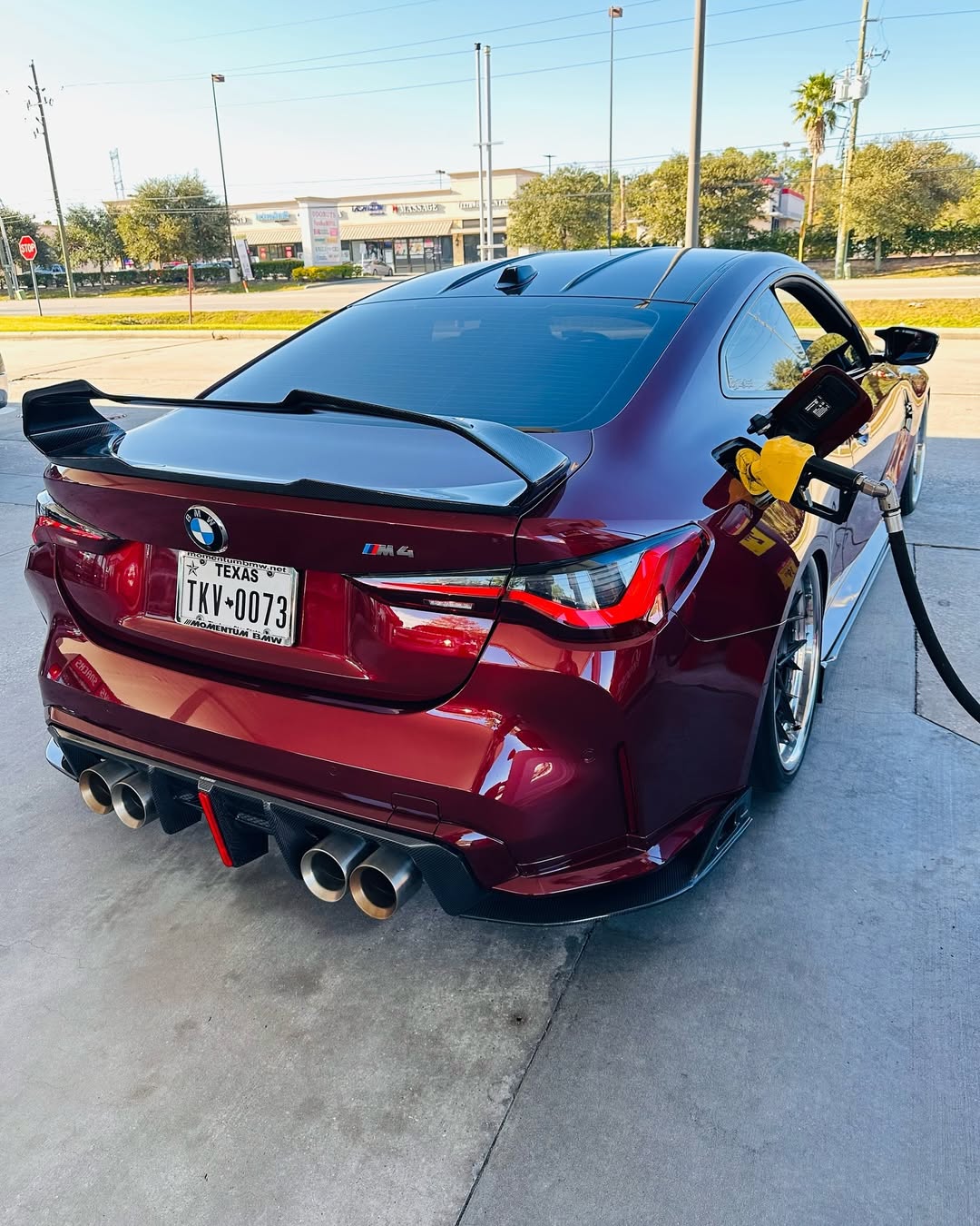 Carbon Fiber Rear Spoiler Wing - BMW BMW G82 M4 / G22 4 Series